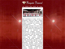 Tablet Screenshot of banquetesdiamond.com